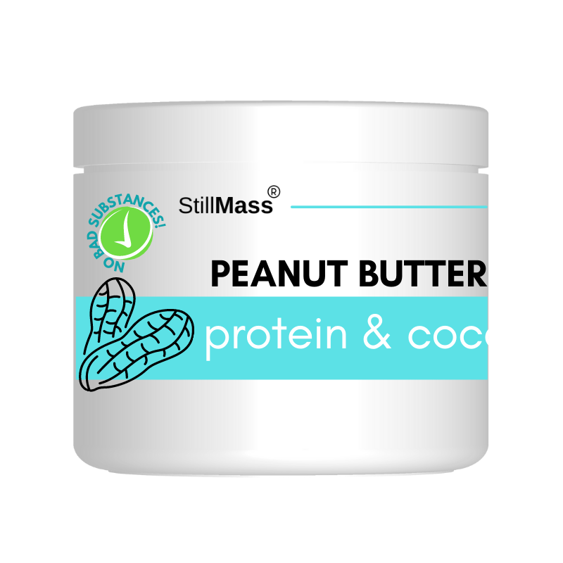 Protein Peanut butter /Fehérjés földimogyoró paszta 500 g |Coconut