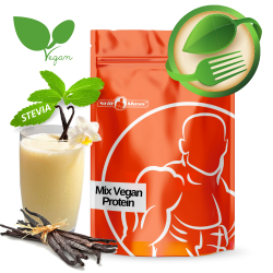 Mix vegan protein 1000 g stevia |vanilla 