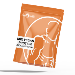 Mix vegan protein 1kg - Chocolate Banana	