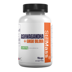 Ashwagandha + Ginkgo - 90 Caps