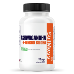Ashwagandha + Ginkgo - 90 Caps