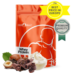 Whey protein 25 g |Choco/hazelnut/cream