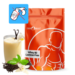 Whey 80 Lactose free 2 kg stevia  | Vanilla 