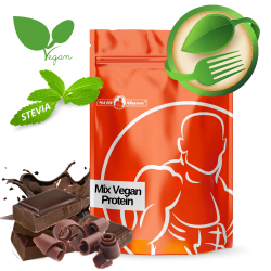 Mix vegan protein 1 kg stevia |Chocolate