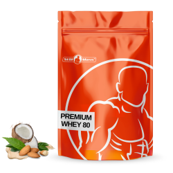 Premium whey 80  1 kg |Almond coconut cream