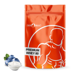 Premium whey 80 1  kg |Blueberry/yogurth 