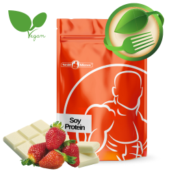 Soy protein isolate 2,5kg |Whitechoco/strawberry