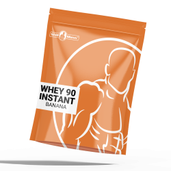 Whey Protein Isolate instant 90% 1kg - Banana