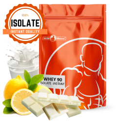 Whey Protein Isolate instant  90%  2 kg |Lemon/whitechoco