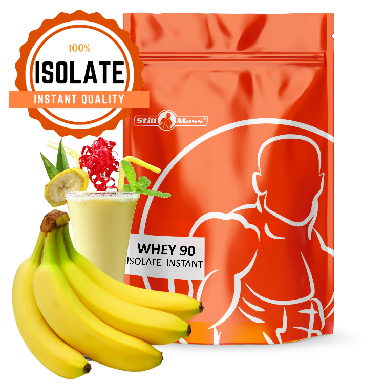 Whey Protein Isolate instant 90 2 kg Banana StillMassNutrition.HU